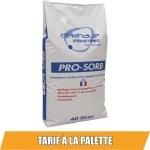 Absorbant végétal granulé ignifugé - sac de 40L 8kg