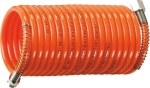 Rallonge tuyau air spirale filetage 1/4" 7,5m 8 bar Rallonge tuyau air spirale filetage 1/4" 7,5m 8 bar