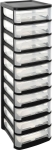 Tour 10 tiroirs de rangement 320x370x1025mm