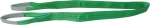 Elingue plate avec boucles 60mm 2T 1m vert