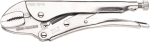 Pince étau 250mm mâchoire convexe serrage 50mm