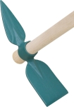 Serfouette à panne et langue 26cm avec manche 130cm