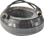 Câble 20m avec connecteur male 4 broches pour caméra de recul/écran vidéo Câble 20m avec connecteur male 4 broches pour caméra de recul/écran vidéo