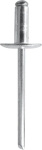 Rivet alu/acier tête large 4,8x10mm - 25 pcs