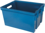 Bac de rangement bleu 20L 390x290x230mm Bac de rangement bleu 20L 390x290x230mm