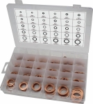 Rondelle cuivre de 5 à 28mm - coffret de 400 pcs