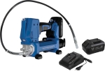 Pompe à graisse 20V 690 bar - 1 batterie Li-ion 2Ah et 1 batterie Li-ion 4Ah - 1 chargeur 3A - coffret