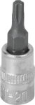 Douille tournevis 1/4" avec embout 37mm Torx® T20 Douille tournevis 1/4" avec embout 37mm Torx® T20