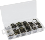 Joints métalliques à lèvre caoutchouc de 6 à 24mm - coffret de 150 pcs