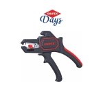 KNIPEX DAYS - Pince à dénuder 180mm automatique ergonomique bi-matière