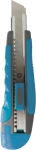 Cutter 18mm auto-bloquant bi-matière - blister