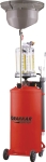 Vidangeur d'huile pneumatique mobile par gravité et aspiration 80L avec préchambre Vidangeur d'huile pneumatique mobile par gravité et aspiration 80L avec préchambre