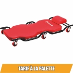 Chariot de visite 6 roues avec matelas mousse 180kg