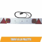 Rampe d'éclairage arrière 1m pour remorque bagagère