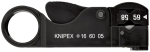 Outil à dénuder pour câbles coaxiaux RG58 / 59 / 62 - 105mm - Boitier ABS - SC