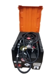 Cuve de ravitaillement 190L pompe électrique 12V avec capot- ATEX