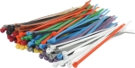 Collier nylon Ty-rap multicolore 4,8x186mm - lot de 100 pcs