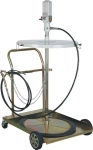 Ensemble pneumatique graisse 180/200kg 50:1 avec pistolet tuyau 4m et chariot 4 roues Ensemble pneumatique graisse 180/200kg 50:1 avec pistolet tuyau 4m et chariot 4 roues
