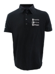 Polo noir taille M homme - Drakkar - Karzhañ - Stilker