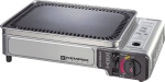 Plancha à gaz avec 2 brûleurs 2300W