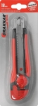 Cutter 18mm avec molette de serrage bi-matière - blister