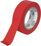 Ruban adhésif isolant PVC rouge 19mmx10m Ruban adhésif isolant PVC rouge 19mmx10m