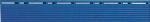 Bordure femelle - bleu - Lot de 4 pcs