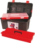 Boîte de rangement avec panier et mallette de rangement 480x258x255mm