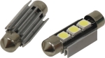 Ampoule navette LED 12V 2W SV8,5 - blister de 2 pcs
