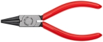 Pince à becs courts et ronds - 125mm - Gainage PVC Atramentisée noire Tête polie