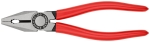 Pince universelle 200mm avec tranchant - Gainage PVC - Tête polie - Marquage EAN