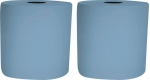 Ouate bleue 1000 formats 3 plis 260x350mm - lot de 2 bobines