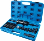 Extracteur d'injecteur à inertie - coffret de 14 pcs