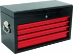 Coffre de servante 4 tiroirs composé de 192 outils - modules finition carbone