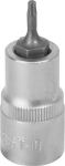 Douille tournevis 1/2" avec embout 55mm Torx® T10