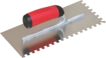 Platoir à colle inox 280x120mm dents carrées 8x8mm