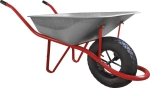 Brouette acier galvanisé 80L - bâtiment Brouette acier galvanisé 80L - bâtiment