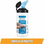 Lingettes nettoyantes mains 300x200mm - pot distributeur de 50 lingettes