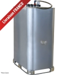 Cuve de stockage gasoil galvanisée 1000L double paroi pré-équipée Cuve de stockage gasoil galvanisée 1000L double paroi pré-équipée