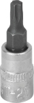Douille tournevis 1/4" avec embout 37mm Torx® T25 Douille tournevis 1/4" avec embout 37mm Torx® T25