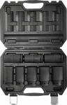 Douilles à chocs longues 3/4" de 26 à 38mm - coffret de 8 pcs