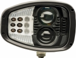Phare avant LED 12/24V 5 fonctions avec clignotant droit homologué sur route