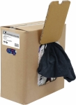 Chiffon couleur draps polycoton - carton distributeur de 10Kg