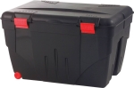 Malle/coffre sur roulette avec couvercle 200L 848x610x515mm