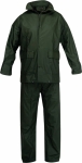 Vêtement de pluie 100% PU avec capuche L - vert
