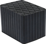 Cale en caoutchouc 160x120x120mm Cale en caoutchouc 160x120x120mm