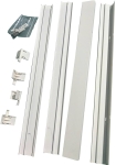 Kit de pose en saillie pour dalle 600mm