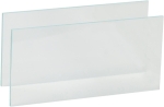 Verre incolore 105x50mm - blister de 2 pcs