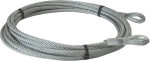 Câble de remorquage avec 2 boucles 12mm 10m 2,5T
