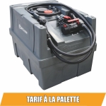 Cuve de ravitaillement gasoil PE 200L avec kit pompe à gasoil 12V 40 l/min